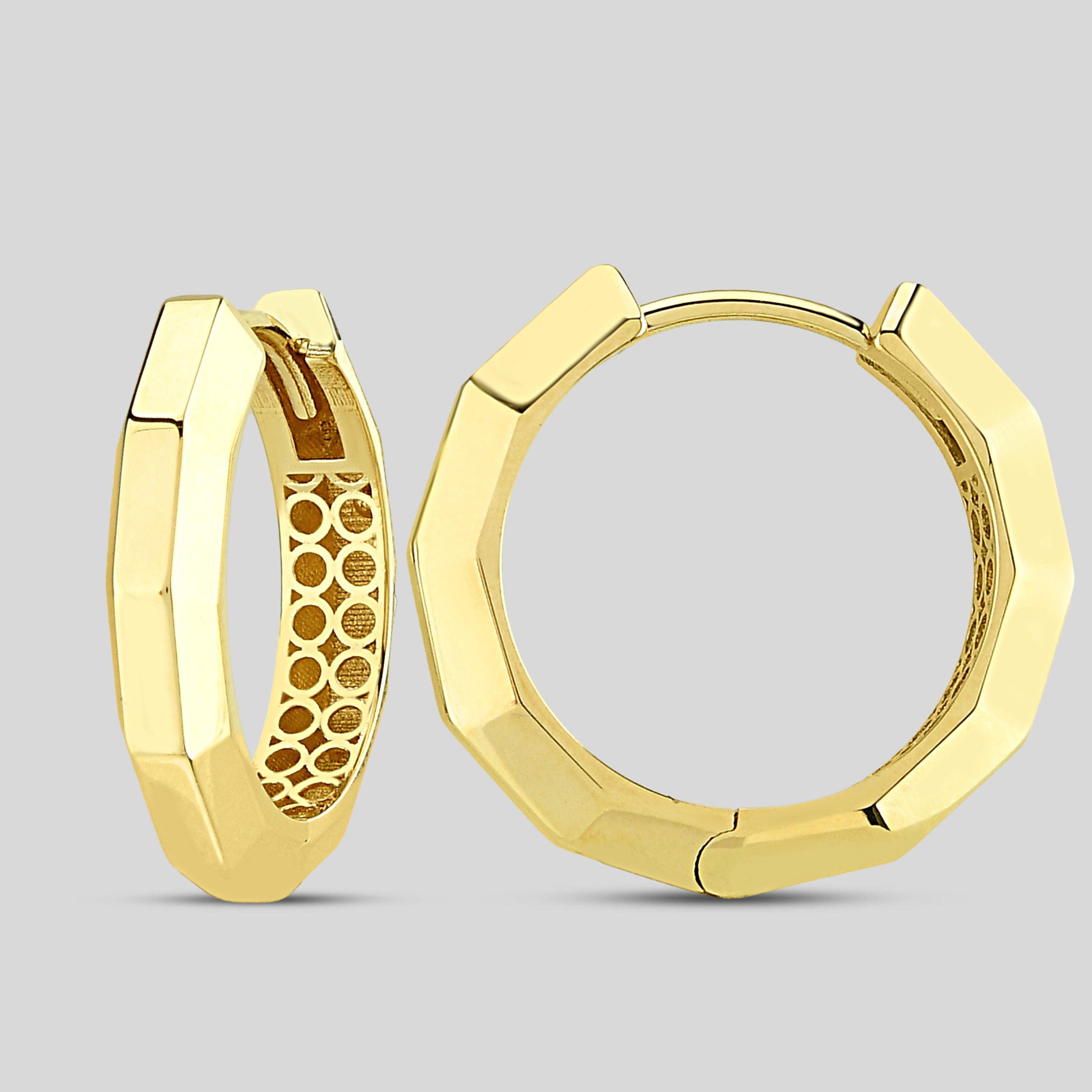 Bold Decagon Alvéole Hoops