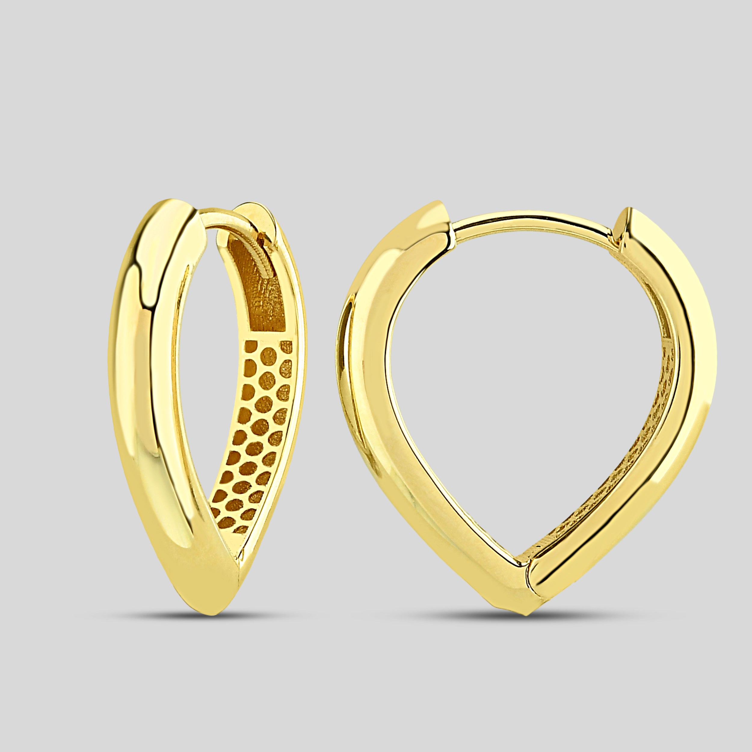 Chunky & Large Oval Heart
