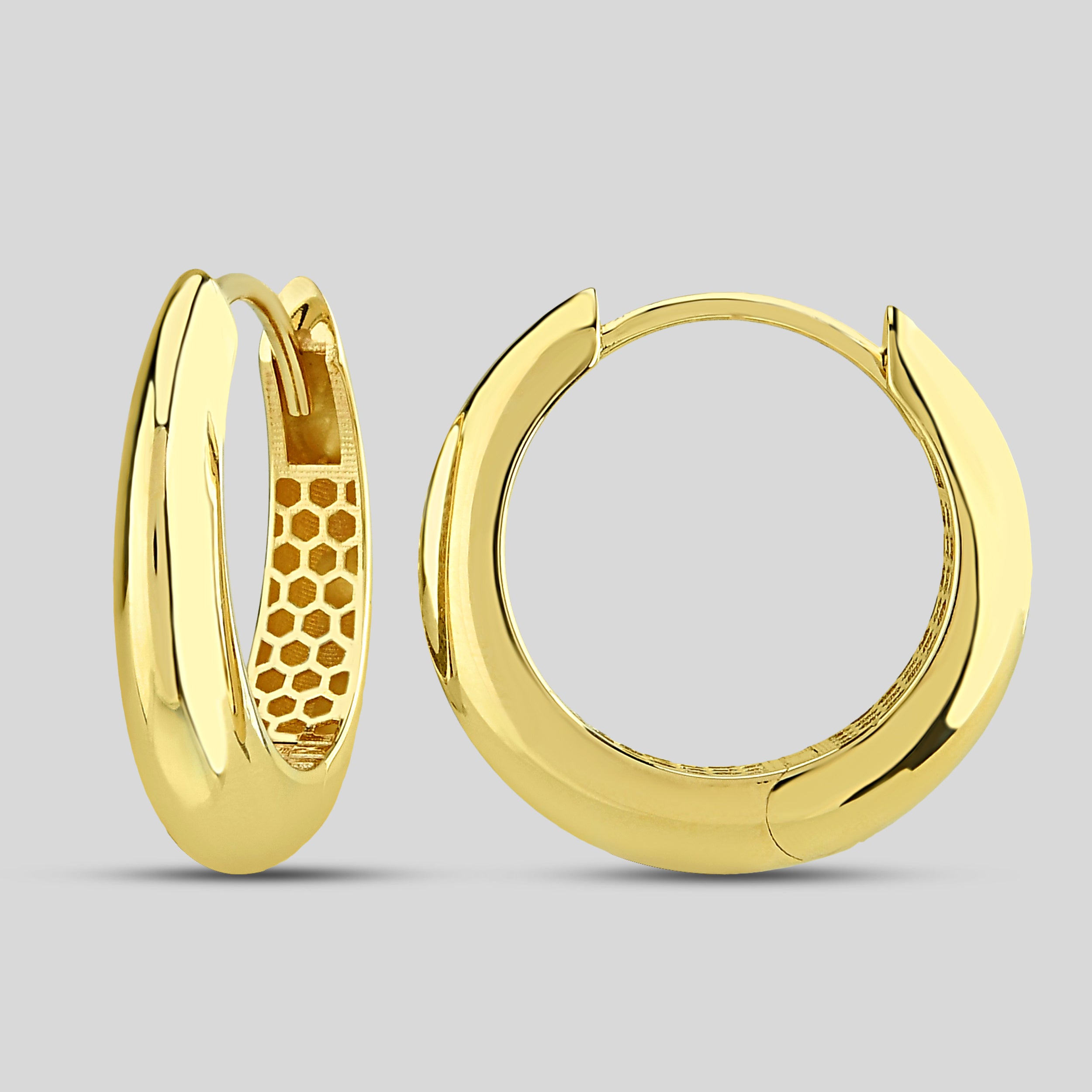 Plush Alvéole Hoops