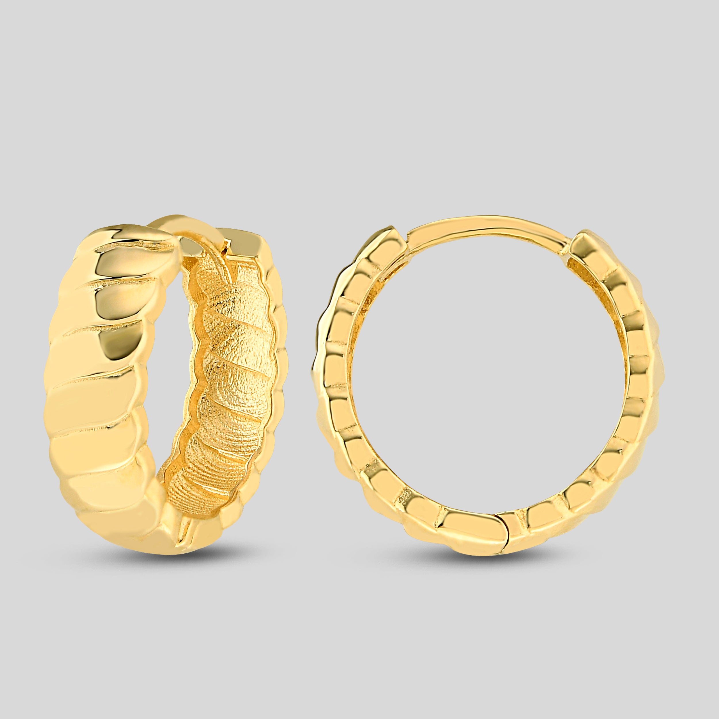 Bold & Twisted Hoops